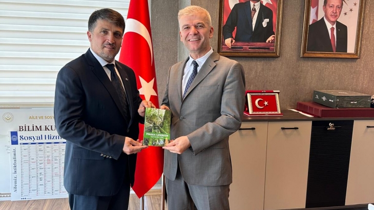 PLATFORMDAN UĞUR KORKMAZ BEYE HAYIRLI OLSUN ZİYARETİ.