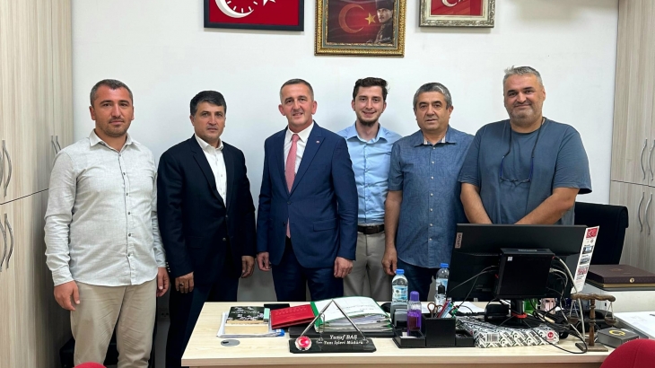 VEZİRKÖPRÜLÜ MÜDÜR, YUSUF BAŞ'A ZİYARET