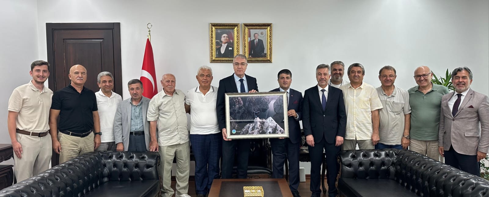 VEZİRKÖPRÜLÜ ALTINDAĞ KAYMAKAMI BÜLENT BAYRAKTAR’A ZİYARET